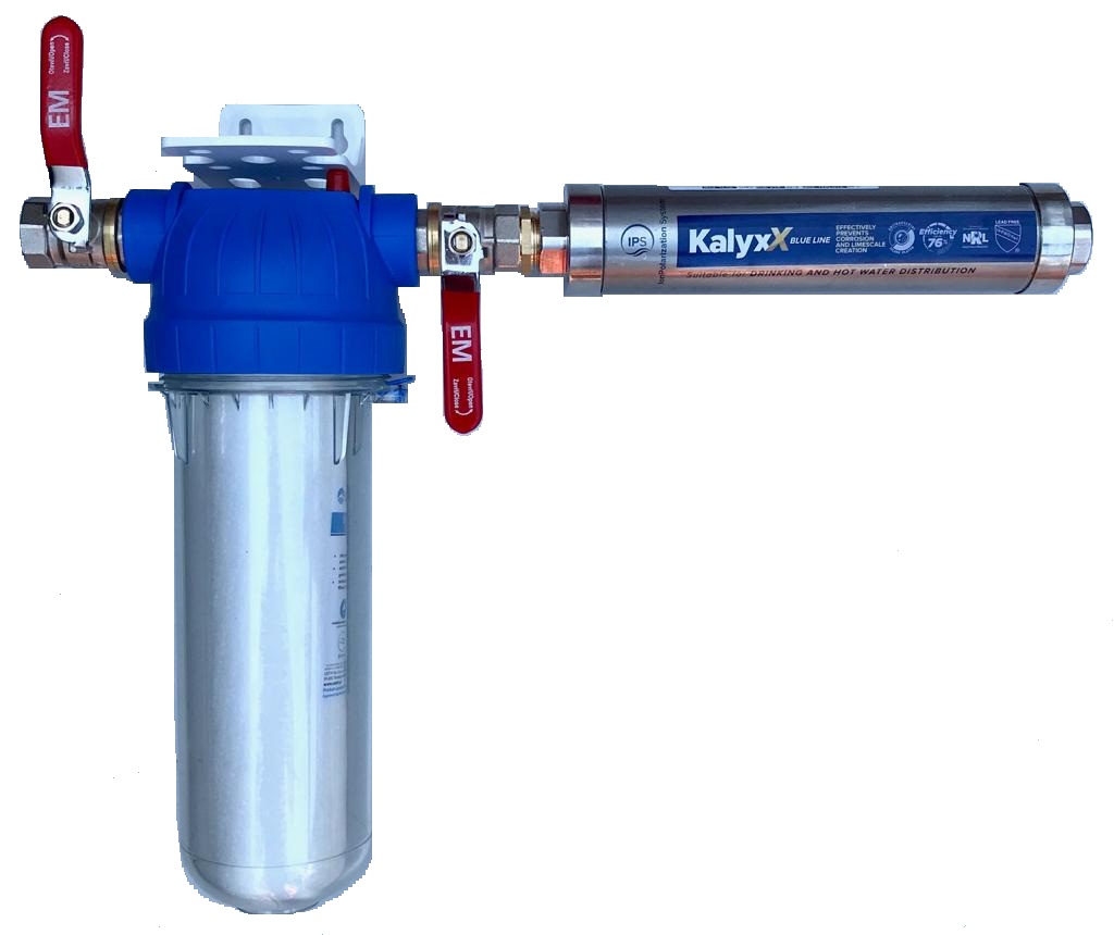 IPS Kalyxx BlueLine - G 3/4´´ s filtrom a ventilami- horizontálna montáž  