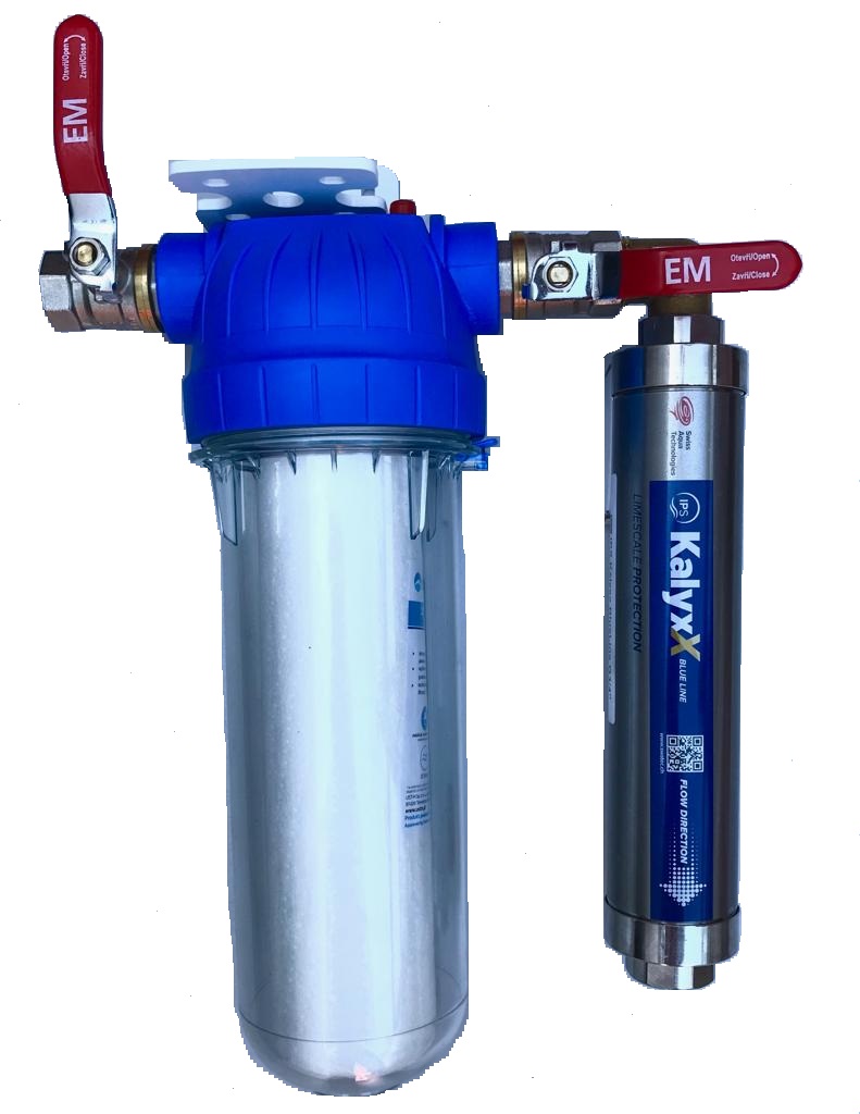 IPS Kalyxx BlueLine - G 3/4´´ s filtrom a ventilami- vertikálna montáž          